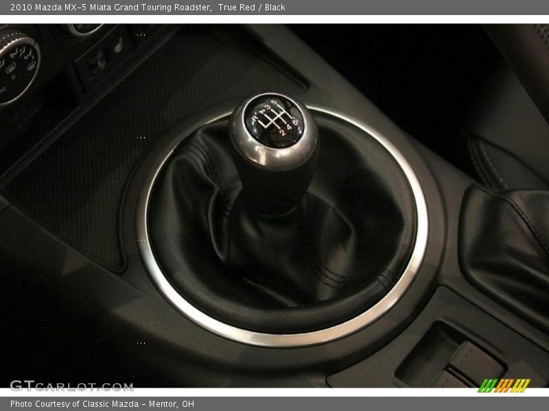  2010 MX-5 Miata Grand Touring Roadster 5 Speed Manual Shifter