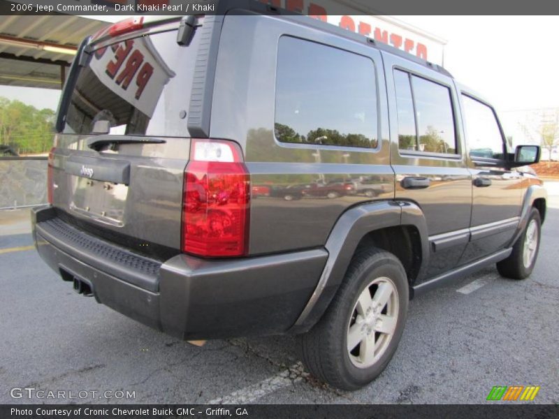 Dark Khaki Pearl / Khaki 2006 Jeep Commander