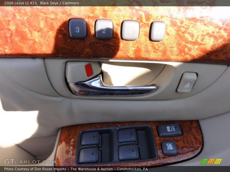 Black Onyx / Cashmere 2006 Lexus LS 430