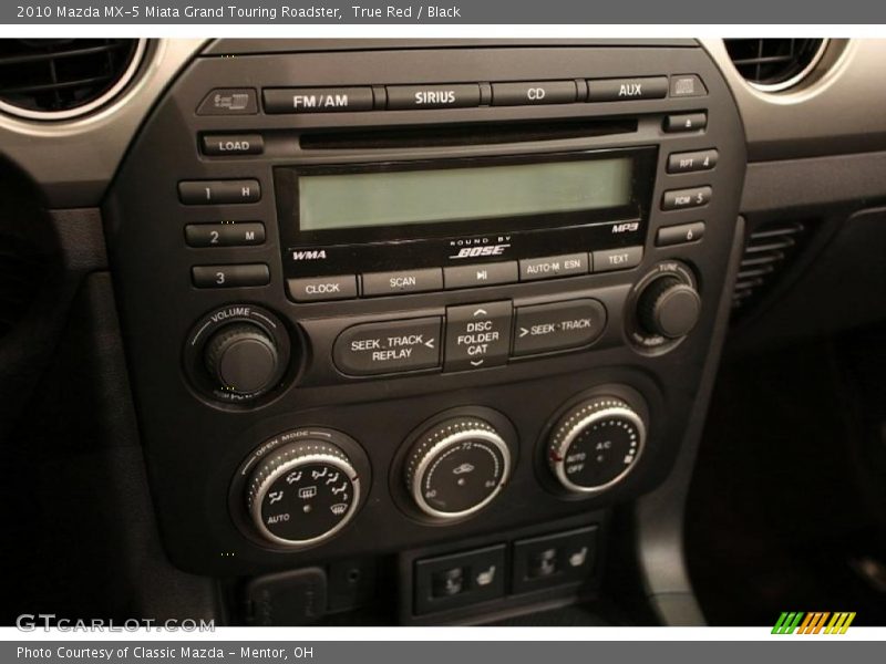 Controls of 2010 MX-5 Miata Grand Touring Roadster