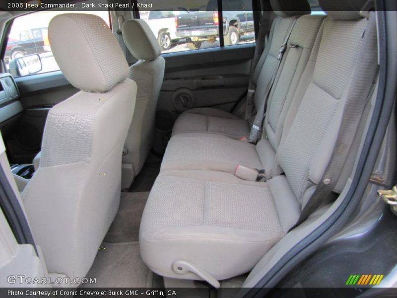 Dark Khaki Pearl / Khaki 2006 Jeep Commander