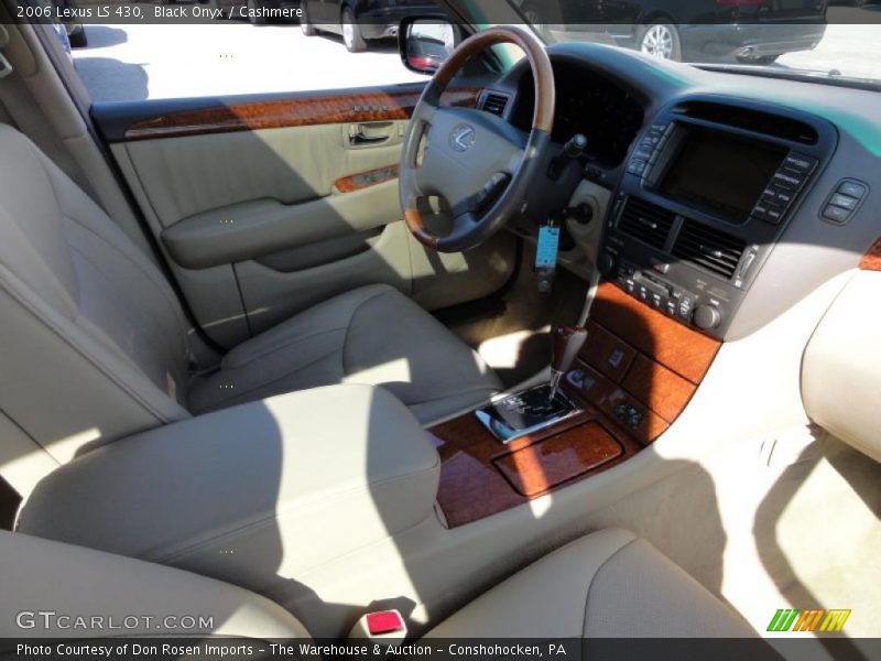 Black Onyx / Cashmere 2006 Lexus LS 430