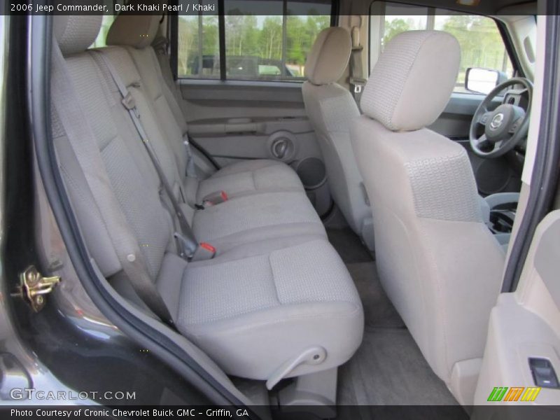Dark Khaki Pearl / Khaki 2006 Jeep Commander