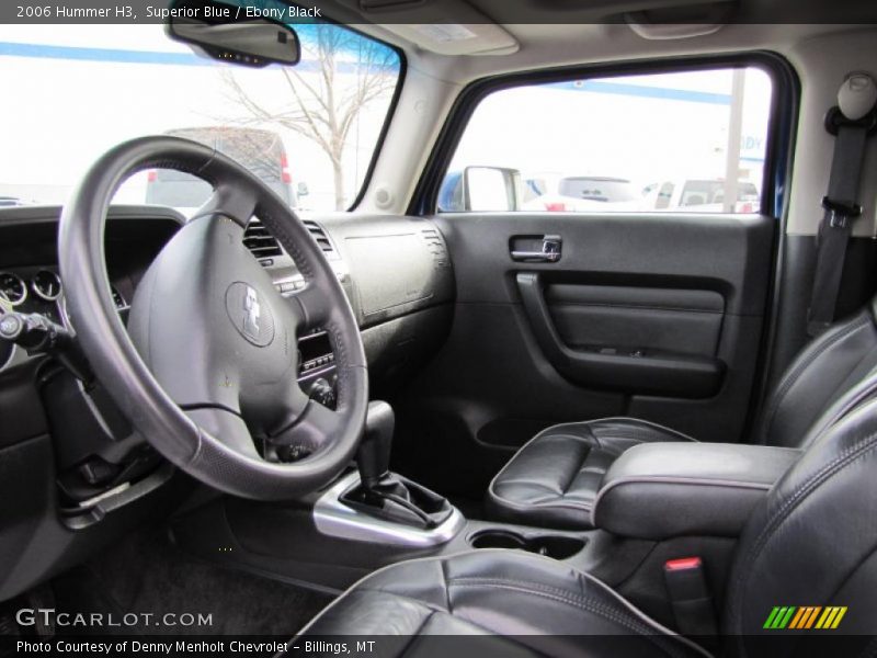 Superior Blue / Ebony Black 2006 Hummer H3