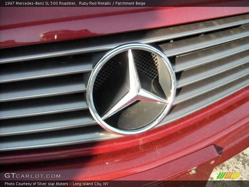 Ruby Red Metallic / Parchment Beige 1997 Mercedes-Benz SL 500 Roadster