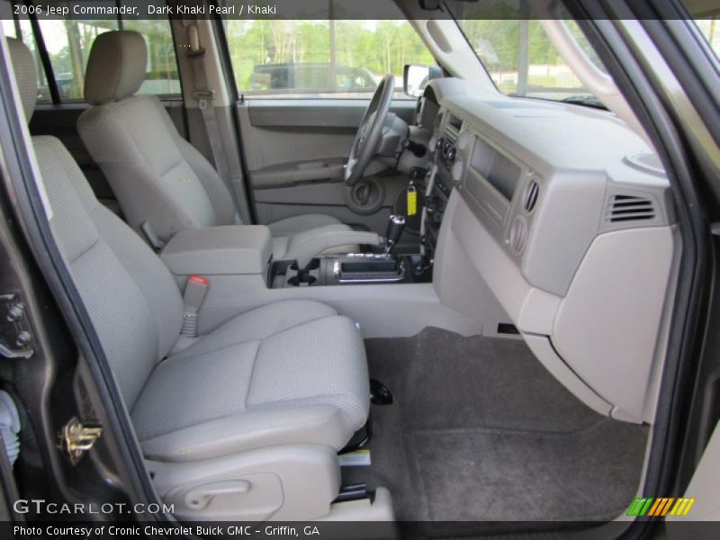 Dark Khaki Pearl / Khaki 2006 Jeep Commander