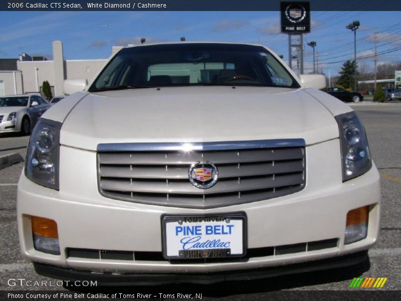 White Diamond / Cashmere 2006 Cadillac CTS Sedan