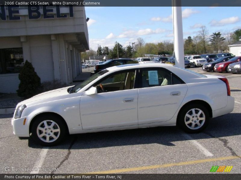 White Diamond / Cashmere 2006 Cadillac CTS Sedan