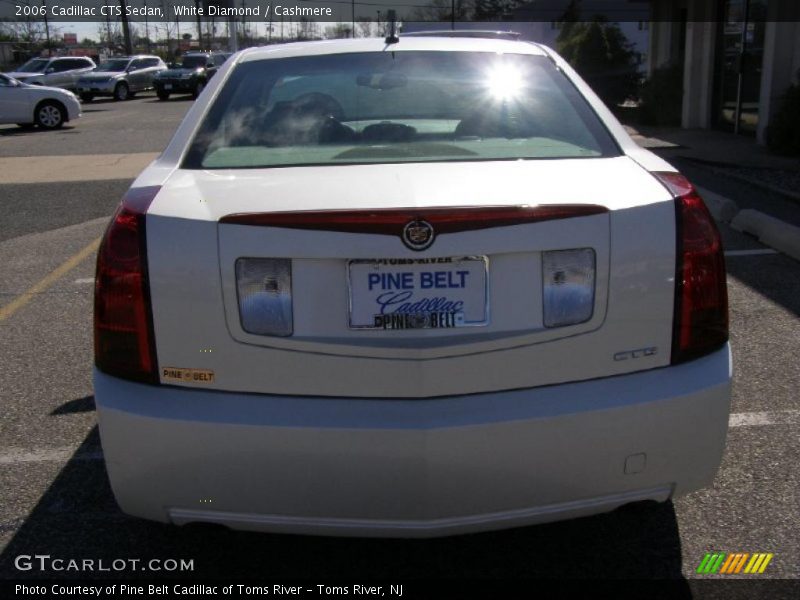White Diamond / Cashmere 2006 Cadillac CTS Sedan
