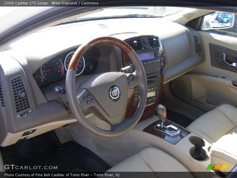 White Diamond / Cashmere 2006 Cadillac CTS Sedan