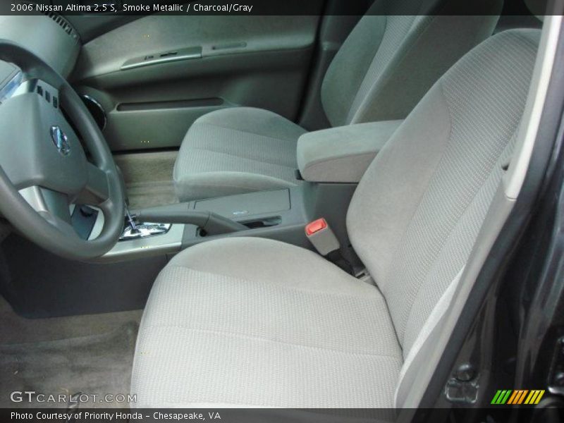 Smoke Metallic / Charcoal/Gray 2006 Nissan Altima 2.5 S