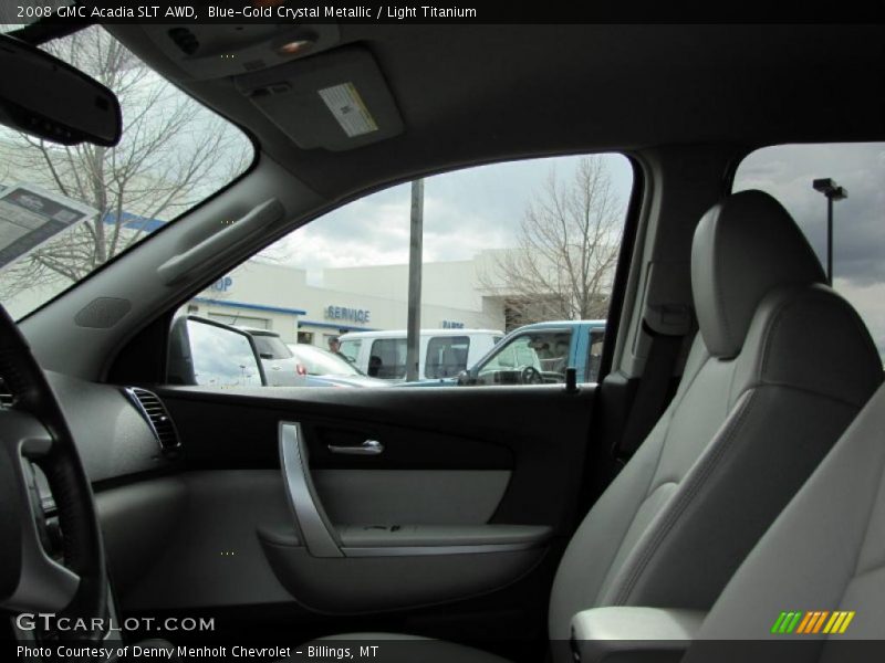 Blue-Gold Crystal Metallic / Light Titanium 2008 GMC Acadia SLT AWD