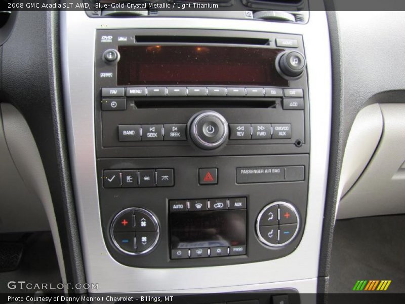 Blue-Gold Crystal Metallic / Light Titanium 2008 GMC Acadia SLT AWD