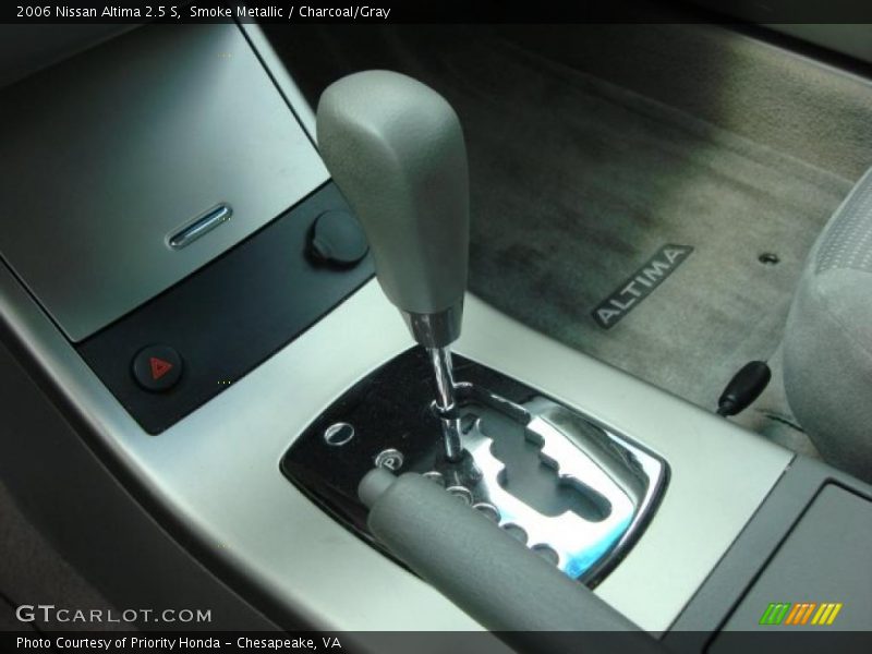 Smoke Metallic / Charcoal/Gray 2006 Nissan Altima 2.5 S