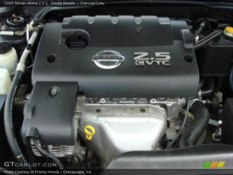 Smoke Metallic / Charcoal/Gray 2006 Nissan Altima 2.5 S