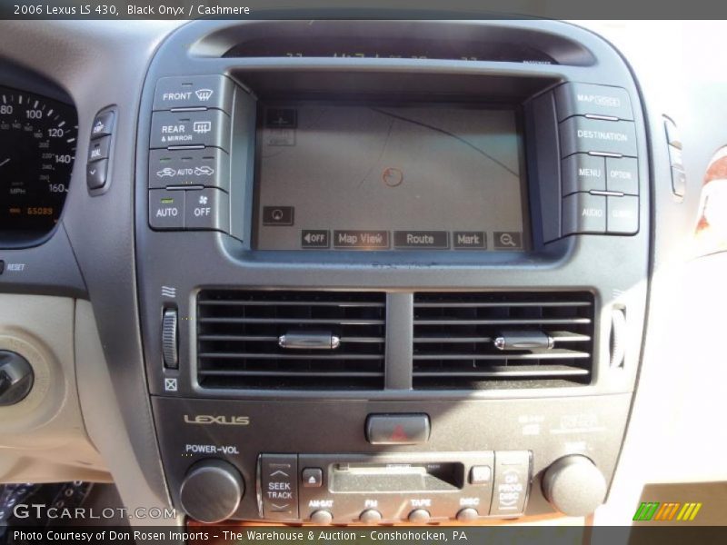 Black Onyx / Cashmere 2006 Lexus LS 430