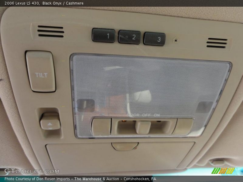 Black Onyx / Cashmere 2006 Lexus LS 430