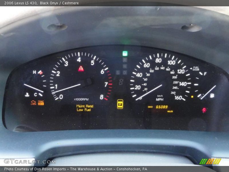 Black Onyx / Cashmere 2006 Lexus LS 430