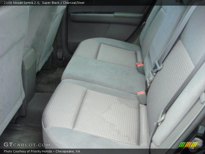 Super Black / Charcoal/Steel 2008 Nissan Sentra 2.0