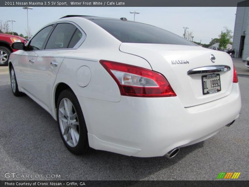  2011 Maxima 3.5 SV Sport Winter Frost White