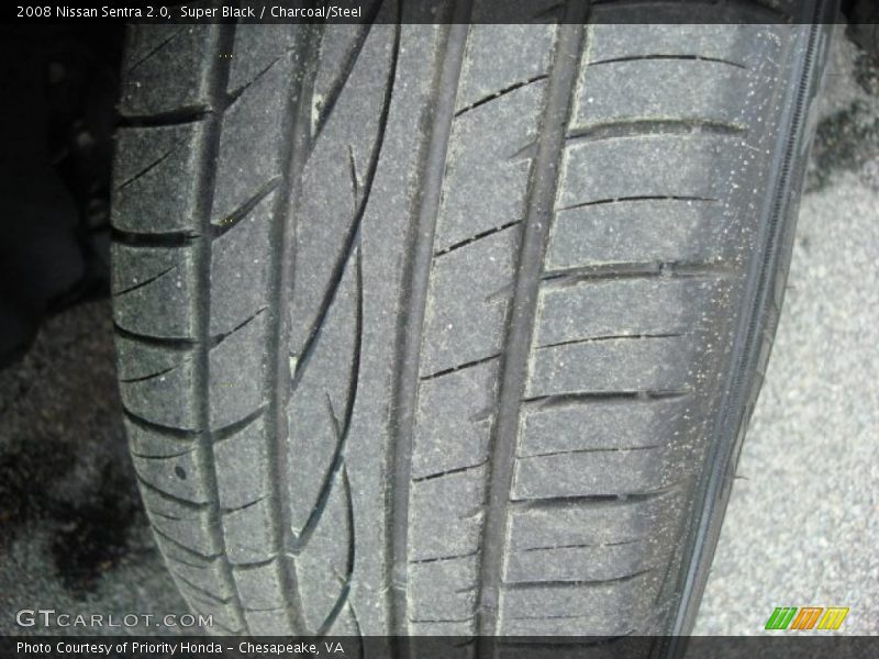 Super Black / Charcoal/Steel 2008 Nissan Sentra 2.0