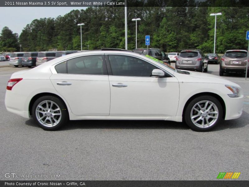  2011 Maxima 3.5 SV Sport Winter Frost White