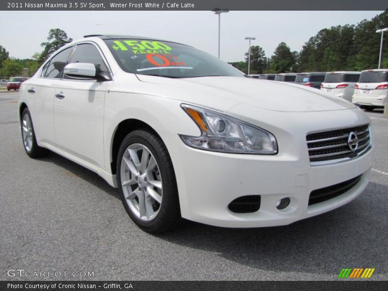 Front 3/4 View of 2011 Maxima 3.5 SV Sport