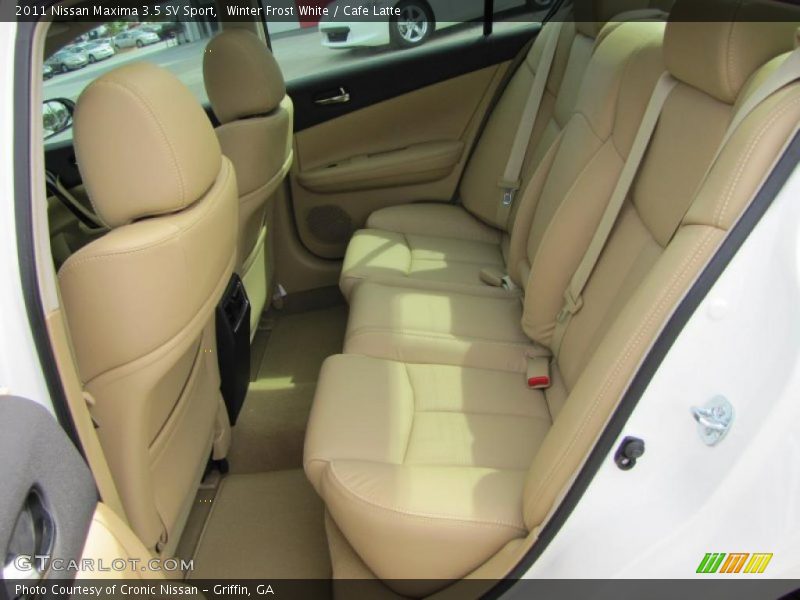  2011 Maxima 3.5 SV Sport Cafe Latte Interior