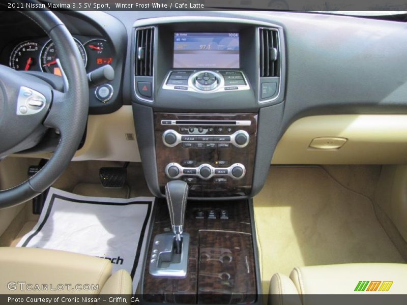 Dashboard of 2011 Maxima 3.5 SV Sport