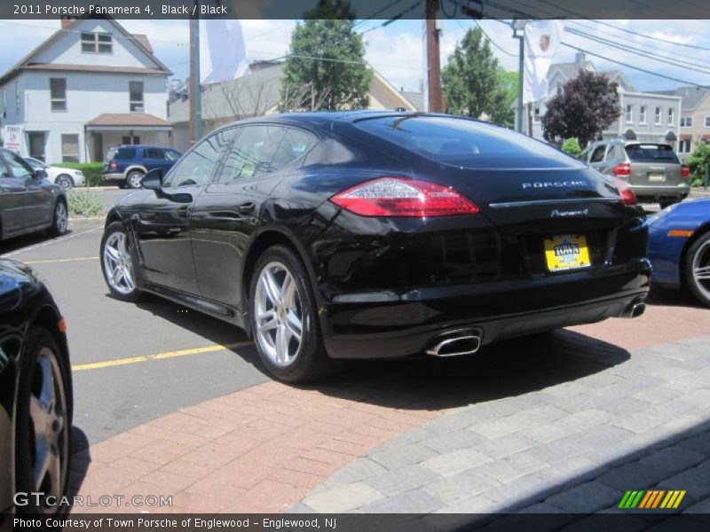 Black / Black 2011 Porsche Panamera 4