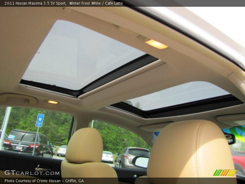 Sunroof of 2011 Maxima 3.5 SV Sport