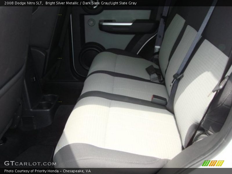 Bright Silver Metallic / Dark Slate Gray/Light Slate Gray 2008 Dodge Nitro SLT