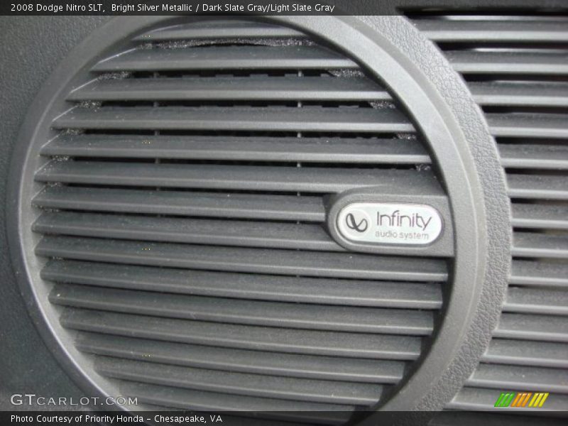 Bright Silver Metallic / Dark Slate Gray/Light Slate Gray 2008 Dodge Nitro SLT