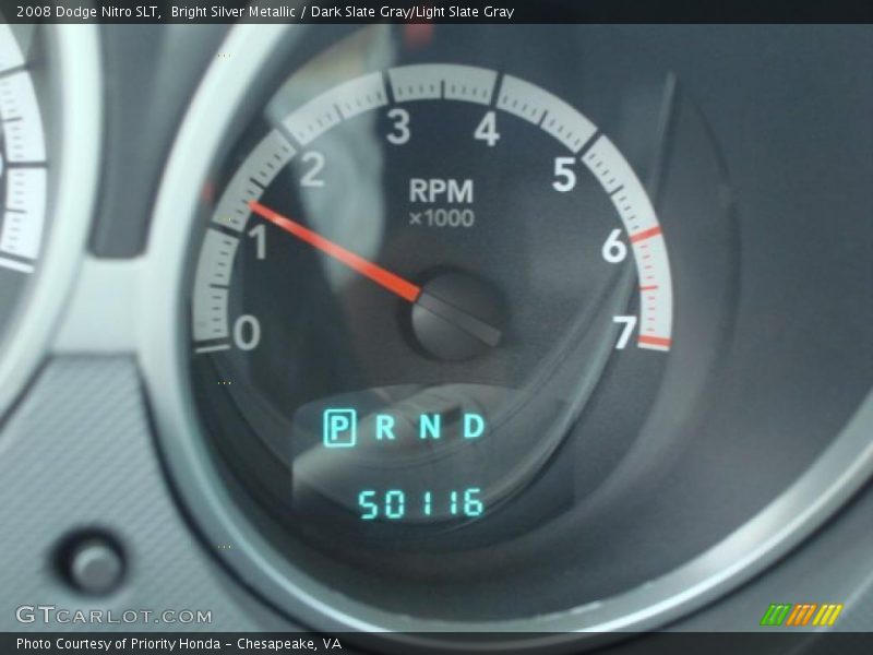 Bright Silver Metallic / Dark Slate Gray/Light Slate Gray 2008 Dodge Nitro SLT