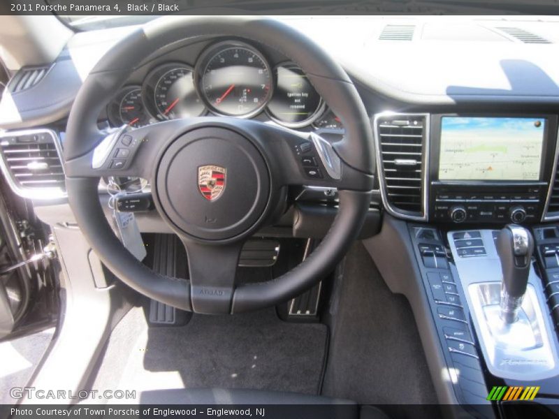 Black / Black 2011 Porsche Panamera 4