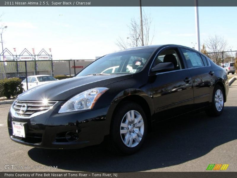 Super Black / Charcoal 2011 Nissan Altima 2.5 S