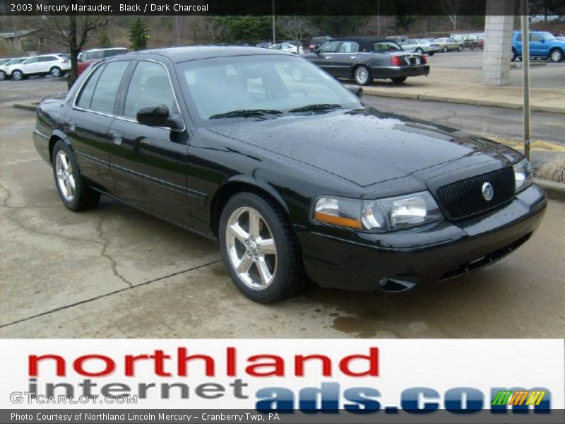 Black / Dark Charcoal 2003 Mercury Marauder