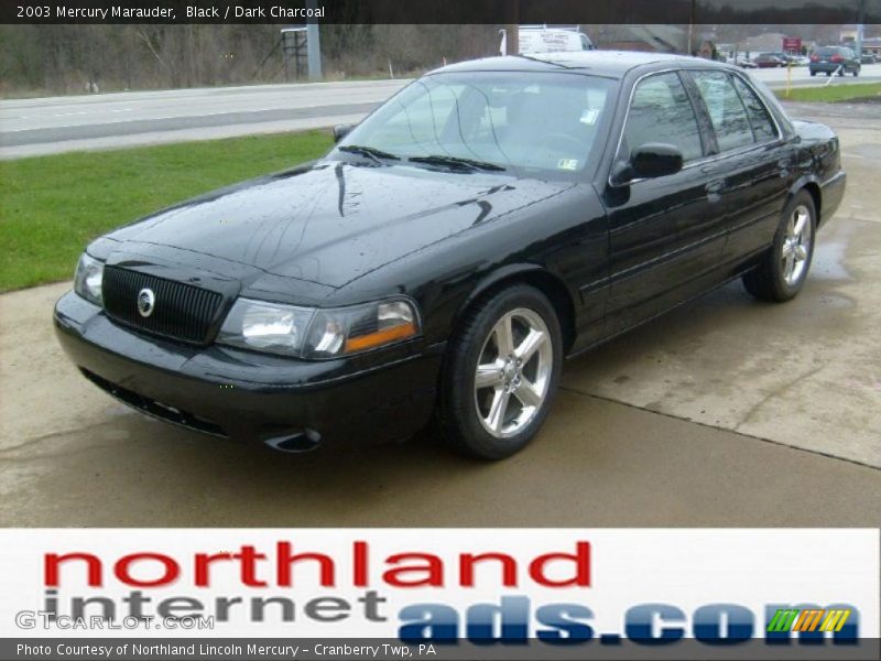 Black / Dark Charcoal 2003 Mercury Marauder