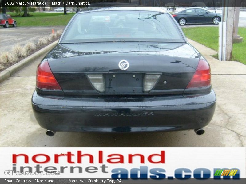 Black / Dark Charcoal 2003 Mercury Marauder