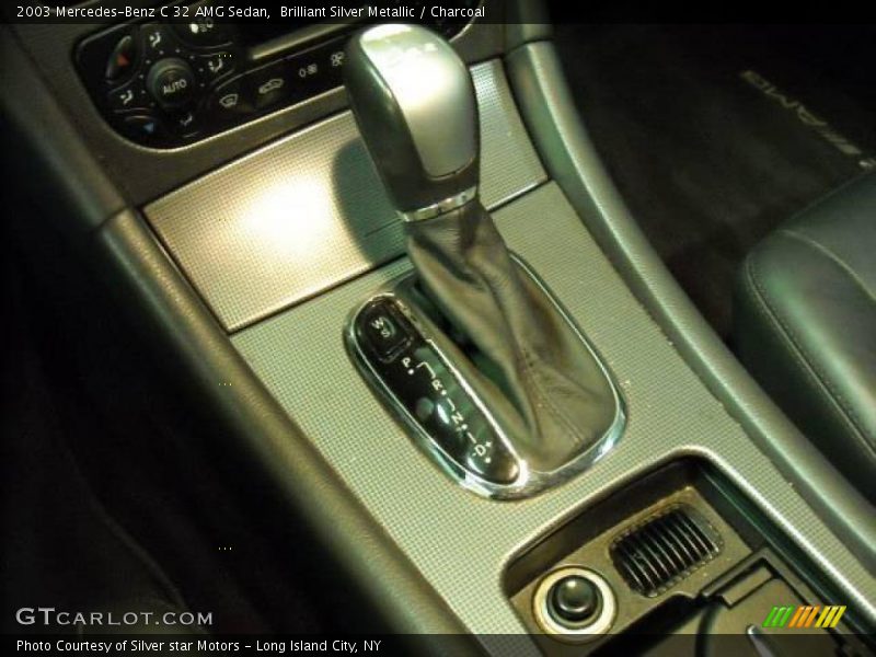 Brilliant Silver Metallic / Charcoal 2003 Mercedes-Benz C 32 AMG Sedan