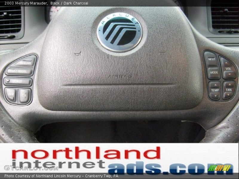 Black / Dark Charcoal 2003 Mercury Marauder