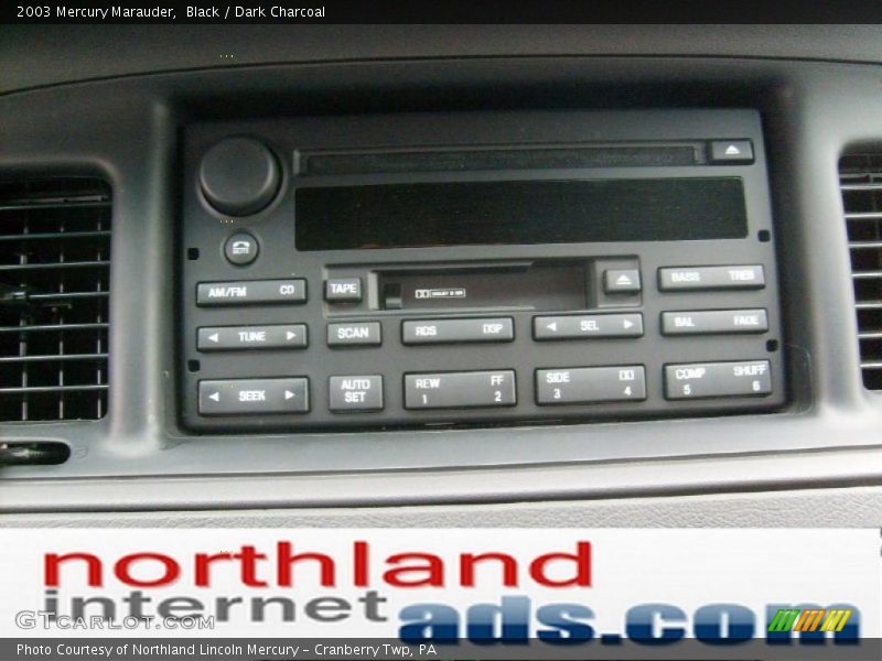 Black / Dark Charcoal 2003 Mercury Marauder
