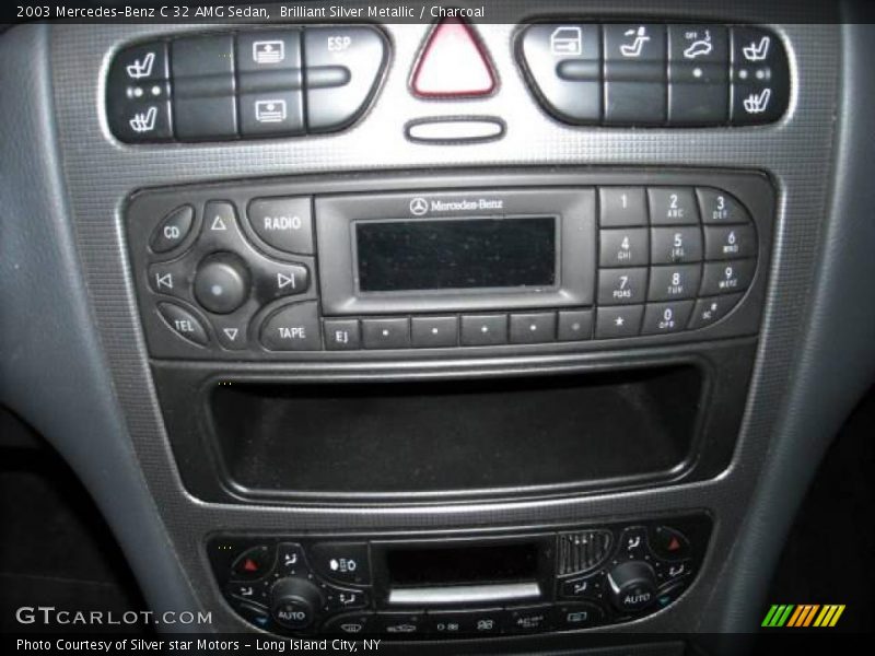 Brilliant Silver Metallic / Charcoal 2003 Mercedes-Benz C 32 AMG Sedan