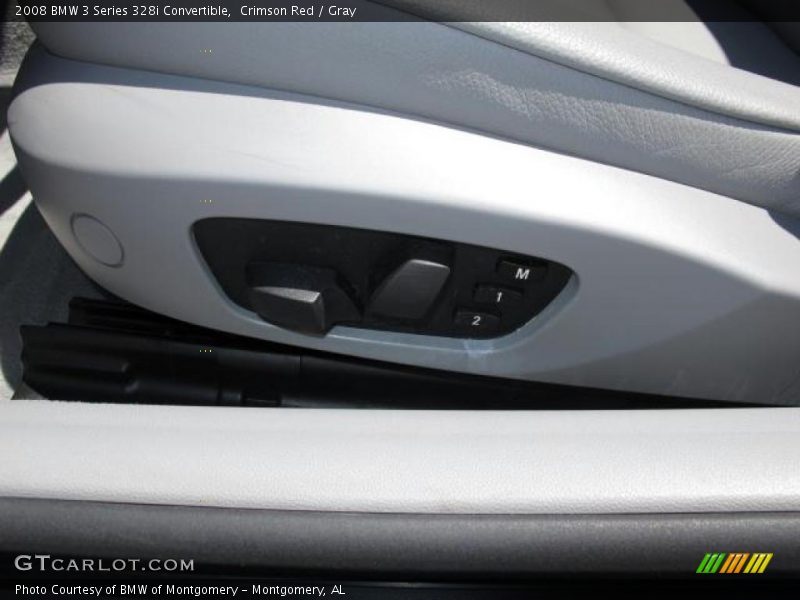 Crimson Red / Gray 2008 BMW 3 Series 328i Convertible