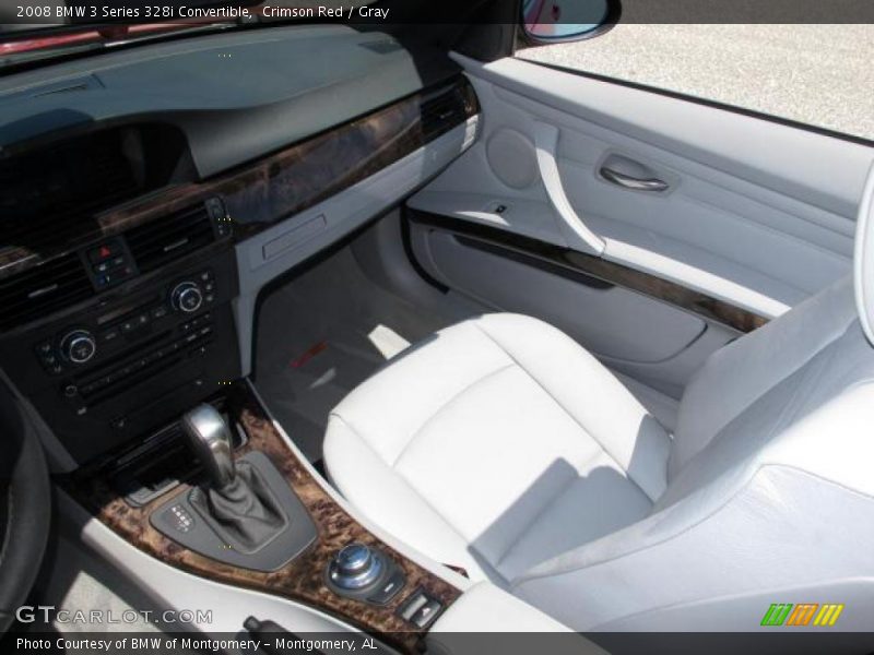 Crimson Red / Gray 2008 BMW 3 Series 328i Convertible