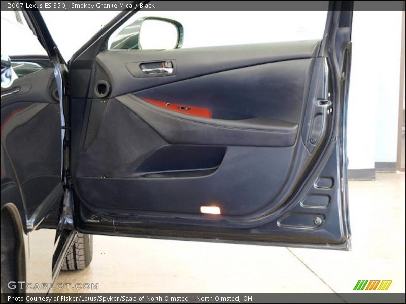 Smokey Granite Mica / Black 2007 Lexus ES 350