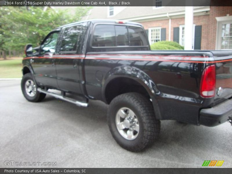 Black / Black 2004 Ford F250 Super Duty Harley Davidson Crew Cab 4x4