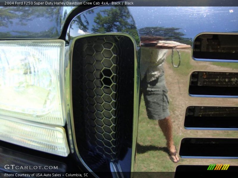 Black / Black 2004 Ford F250 Super Duty Harley Davidson Crew Cab 4x4