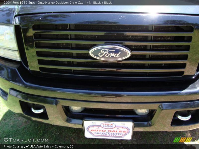 Black / Black 2004 Ford F250 Super Duty Harley Davidson Crew Cab 4x4