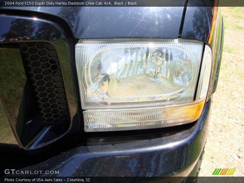 Black / Black 2004 Ford F250 Super Duty Harley Davidson Crew Cab 4x4